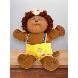 1983 Vintage Cabbage Patch Doll Koosas Cat 1985 Overalls